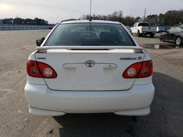 1NXBR32E06Z584549 - 2006 TOYOTA COROLLA CE WHITE photo 6