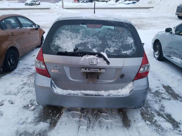 JHMGD38498S812598 - 2008 HONDA FIT SILVER photo 6