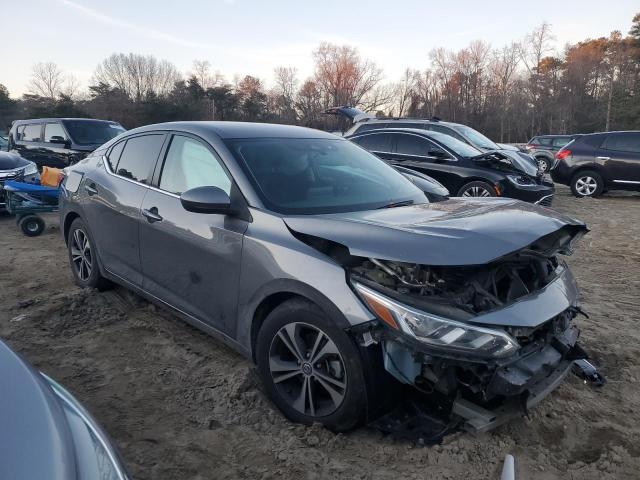 3N1AB8CV7MY255926 - 2021 NISSAN SENTRA SV GRAY photo 4