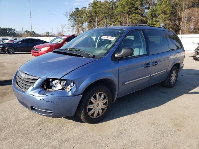 2A4GP54L37R136077 - 2007 CHRYSLER TOWN & COU TOURING BLUE photo 1