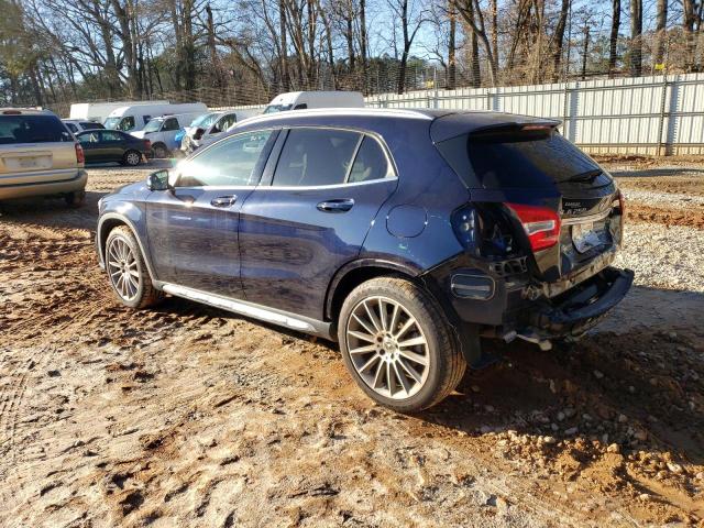 WDCTG4GB2JJ487490 - 2018 MERCEDES-BENZ GLA 250 4MATIC BLUE photo 2