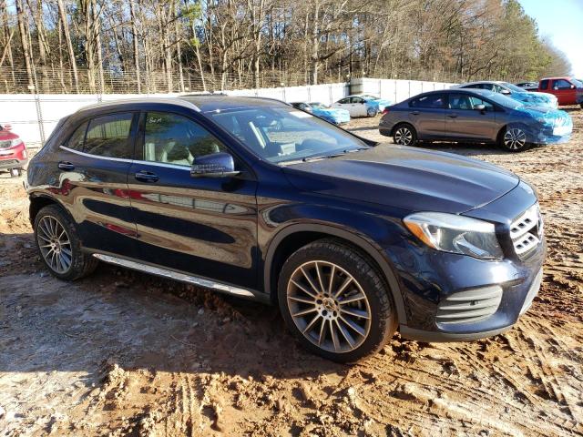 WDCTG4GB2JJ487490 - 2018 MERCEDES-BENZ GLA 250 4MATIC BLUE photo 4