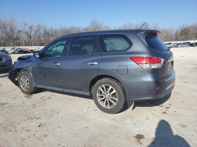 5N1AR2MN3EC619463 - 2014 NISSAN PATHFINDER S GRAY photo 2