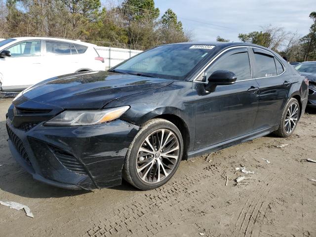 4T1B11HK0JU090595 - 2018 TOYOTA CAMRY SE L BLACK photo 1