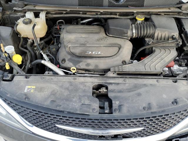 2C4RC1EGXHR768922 - 2017 CHRYSLER PACIFICA TOURING L PLUS GRAY photo 12