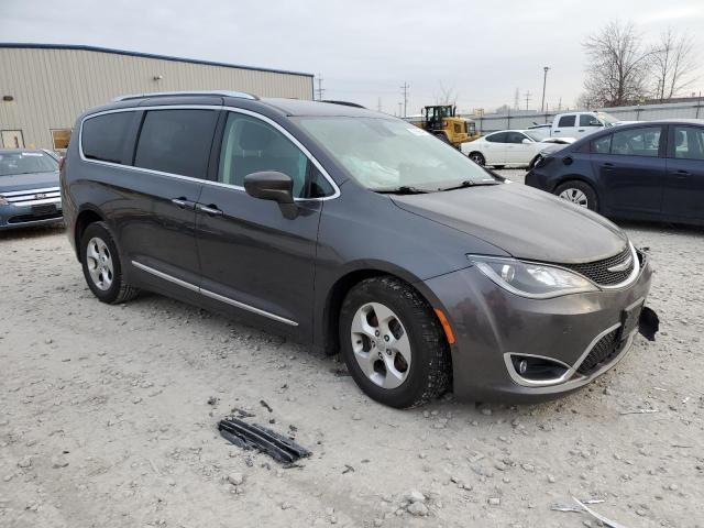 2C4RC1EGXHR768922 - 2017 CHRYSLER PACIFICA TOURING L PLUS GRAY photo 4