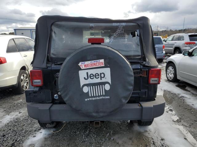 1J4AA2D15AL137848 - 2010 JEEP WRANGLER SPORT BLACK photo 6