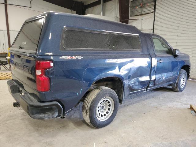 3GCNYAEF1LG127096 - 2020 CHEVROLET SILVERADO K1500 BLUE photo 3