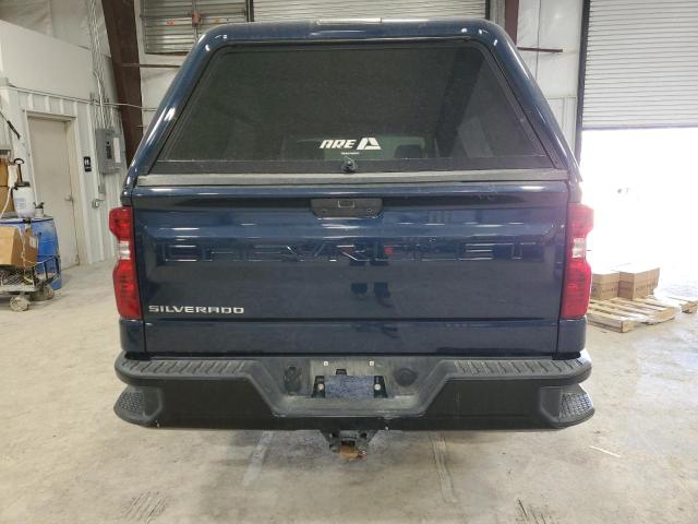 3GCNYAEF1LG127096 - 2020 CHEVROLET SILVERADO K1500 BLUE photo 6