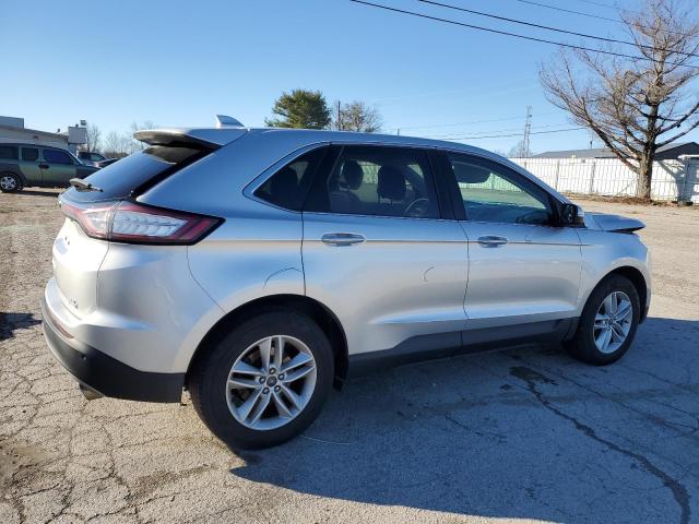 2FMTK4J97FBB59533 - 2015 FORD EDGE SEL SILVER photo 3