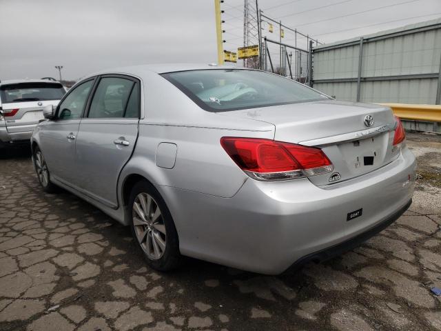 4T1BK3DB2BU371779 - 2011 TOYOTA AVALON BASE SILVER photo 2