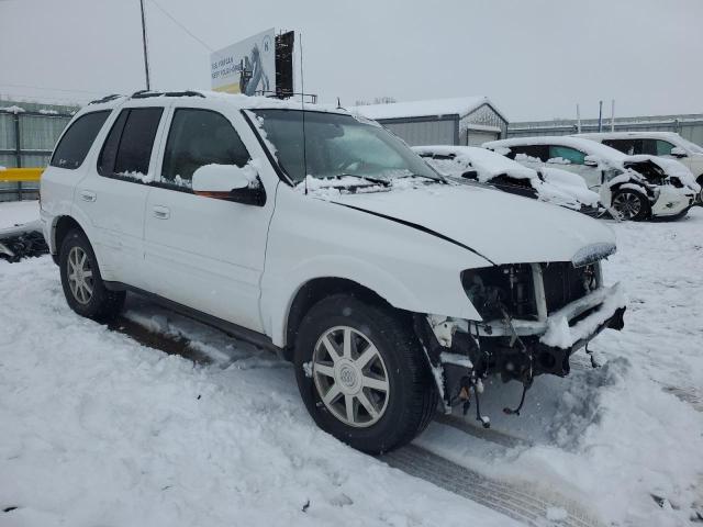 5GAET13P542274799 - 2004 BUICK RAINIER CXL WHITE photo 4