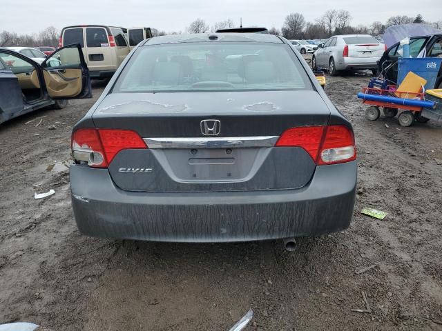 2HGFA1F93AH528746 - 2010 HONDA CIVIC EXL შავი ფოტო 6
