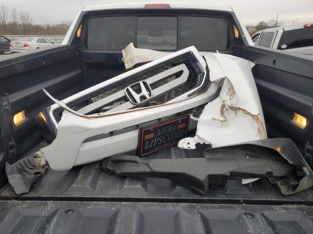 5FPYK16529B101679 - 2009 HONDA RIDGELINE RTL WHITE photo 12