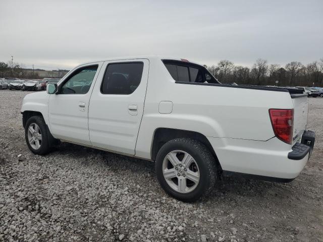 5FPYK16529B101679 - 2009 HONDA RIDGELINE RTL WHITE photo 2