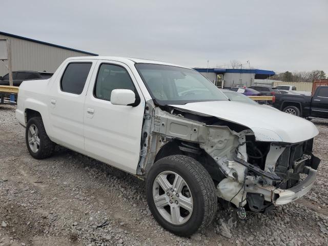 5FPYK16529B101679 - 2009 HONDA RIDGELINE RTL WHITE photo 4