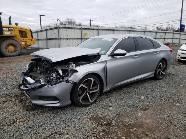 1HGCV2F35KA009500 - 2019 HONDA ACCORD SPORT SILVER photo 1