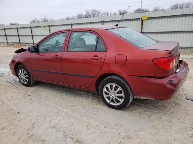 1NXBR32E28Z040525 - 2008 TOYOTA COROLLA CE MAROON photo 2