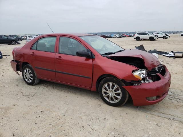 1NXBR32E28Z040525 - 2008 TOYOTA COROLLA CE MAROON photo 4