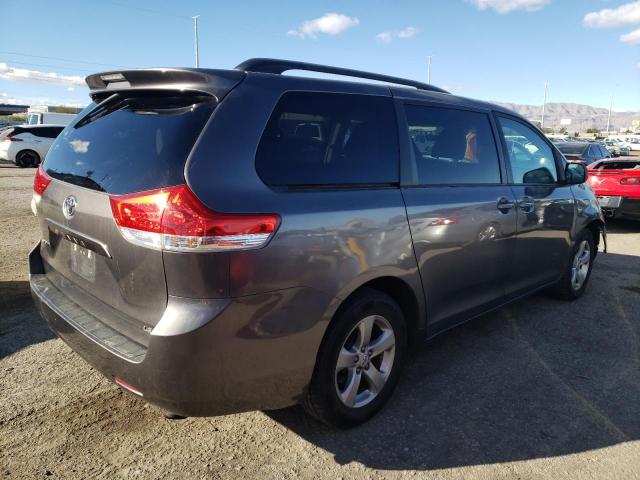 5TDKA3DC2CS011529 - 2012 TOYOTA SIENNA BASE GRAY photo 3