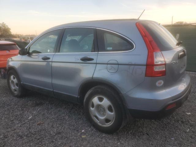 5J6RE38389L028448 - 2009 HONDA CR-V LX BLUE photo 2