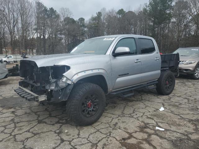 5TFAZ5CNXMX116978 - 2021 TOYOTA TACOMA DOUBLE CAB SILVER photo 1