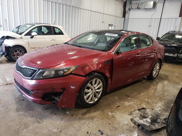 5XXGN4A79EG331734 - 2014 KIA OPTIMA EX RED photo 1