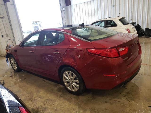 5XXGN4A79EG331734 - 2014 KIA OPTIMA EX RED photo 2