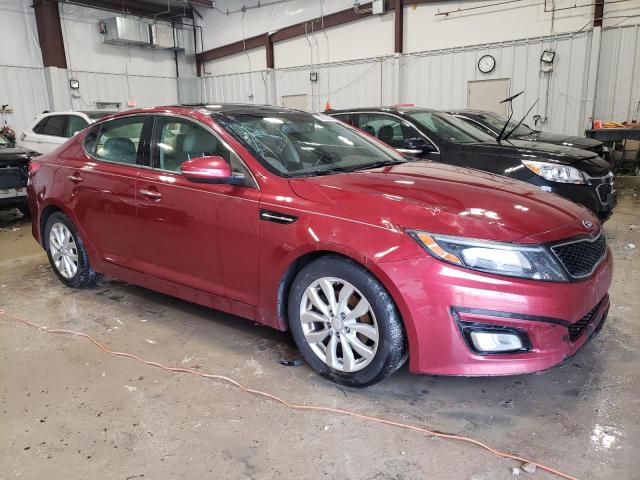 5XXGN4A79EG331734 - 2014 KIA OPTIMA EX RED photo 4