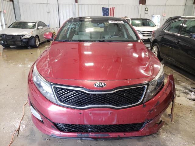 5XXGN4A79EG331734 - 2014 KIA OPTIMA EX RED photo 5