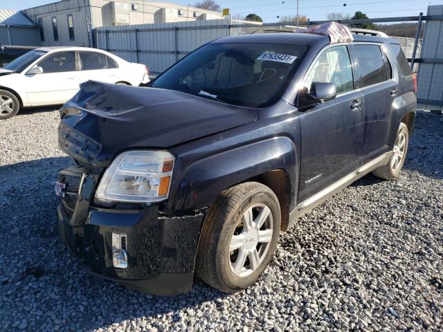 2GKFLWE38F6290063 - 2015 GMC TERRAIN SLE BLACK photo 2