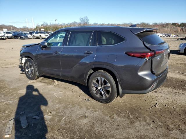 5TDHZRBH3MS532734 - 2021 TOYOTA HIGHLANDER XLE BLACK photo 2