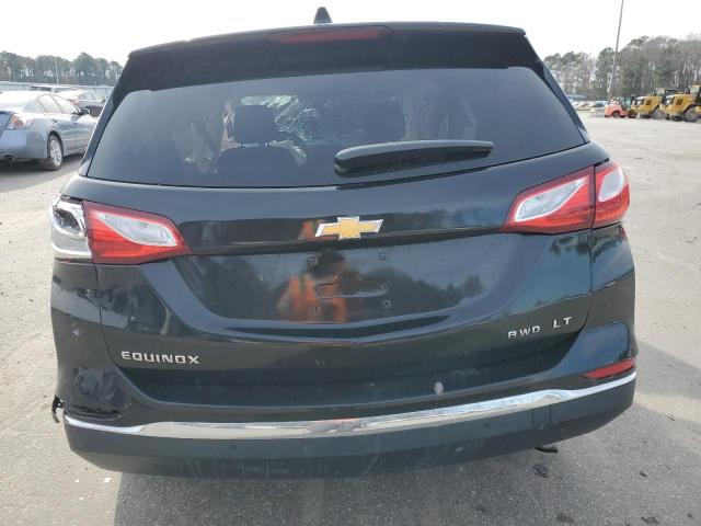 2GNAXSEV2J6286031 - 2018 CHEVROLET EQUINOX LT BLACK photo 6