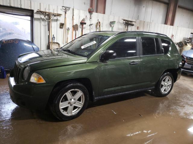 1J8FT47W37D190052 - 2007 JEEP COMPASS GREEN photo 1