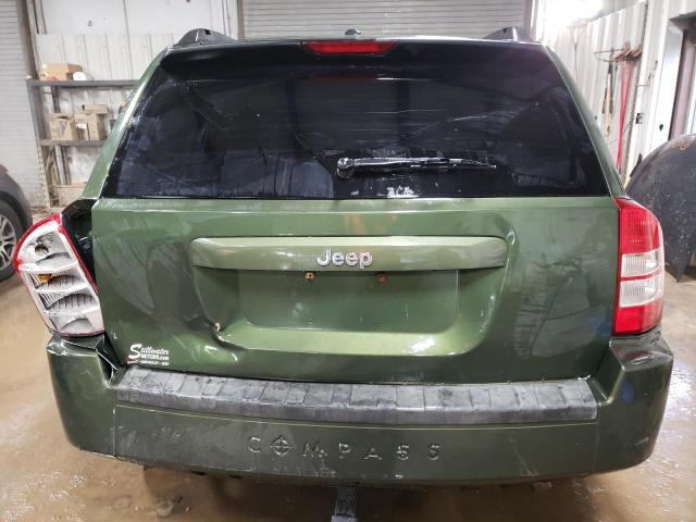 1J8FT47W37D190052 - 2007 JEEP COMPASS GREEN photo 6