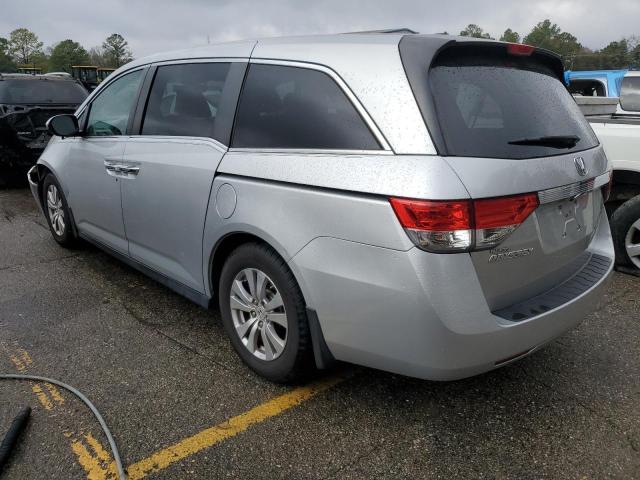 5FNRL5H60FB045289 - 2015 HONDA ODYSSEY EXL SILVER photo 2