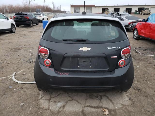 1G1JC6SB1F4129856 - 2015 CHEVROLET SONIC LT BLACK photo 6