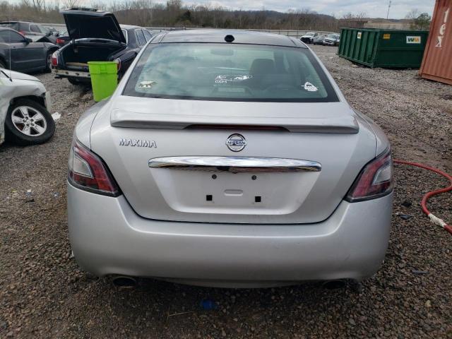 1N4AA5AP4CC821136 - 2012 NISSAN MAXIMA S SILVER photo 6