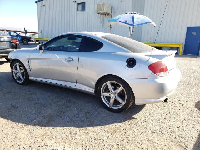 KMHHN65F86U199462 - 2006 HYUNDAI TIBURON GT SILVER photo 2