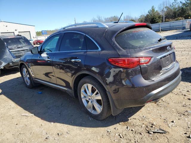 JN8CS1MW9EM413051 - 2014 INFINITI QX70 GRAY photo 2