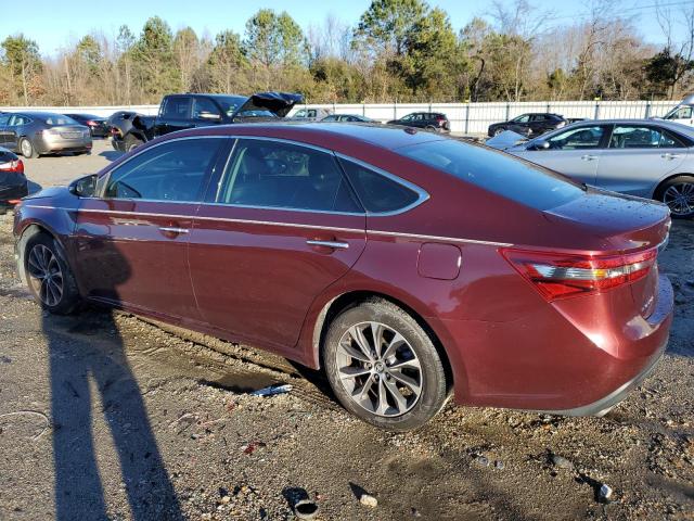 4T1BK1EB5GU236130 - 2016 TOYOTA AVALON XLE BURGUNDY photo 2