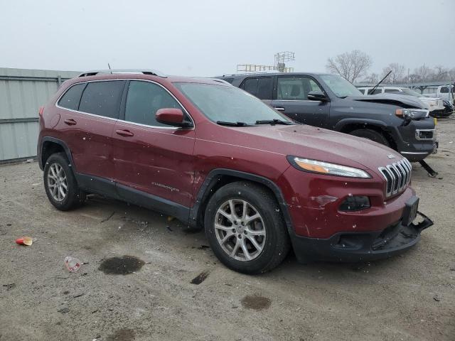 1C4PJMCS0FW687051 - 2015 JEEP CHEROKEE LATITUDE RED photo 4