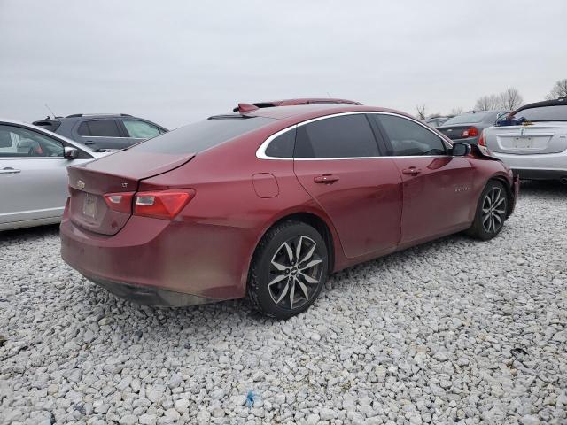 1G1ZD5ST7JF281608 - 2018 CHEVROLET MALIBU LT RED photo 3