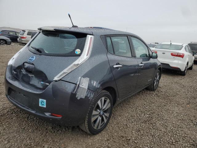 1N4AZ0CP8DC411238 - 2013 NISSAN LEAF S GRAY photo 3