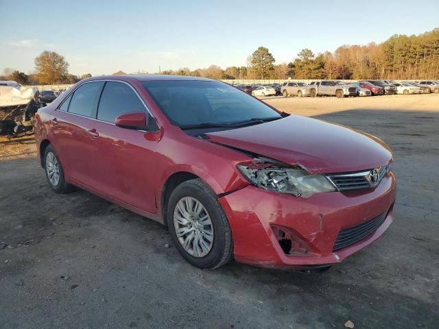 4T1BF1FK5EU820494 - 2014 TOYOTA CAMRY L RED photo 4