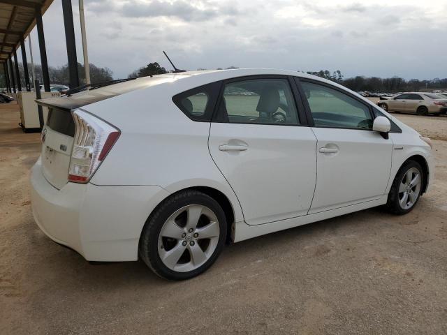 JTDKN3DU9A0003876 - 2010 TOYOTA PRIUS WHITE photo 3