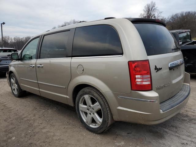 2A8HR64X28R718940 - 2008 CHRYSLER TOWN & COU LIMITED TAN photo 2