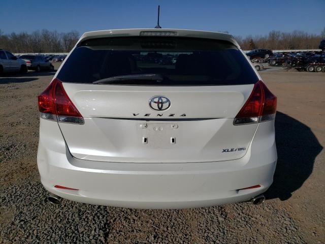 4T3BK3BB8DU092768 - 2013 TOYOTA VENZA LE WHITE photo 6