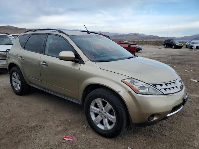 JN8AZ08W66W540918 - 2006 NISSAN MURANO SL GOLD photo 4