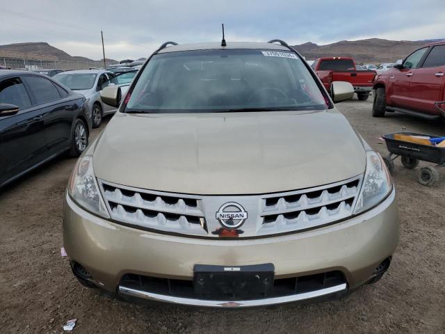 JN8AZ08W66W540918 - 2006 NISSAN MURANO SL GOLD photo 5